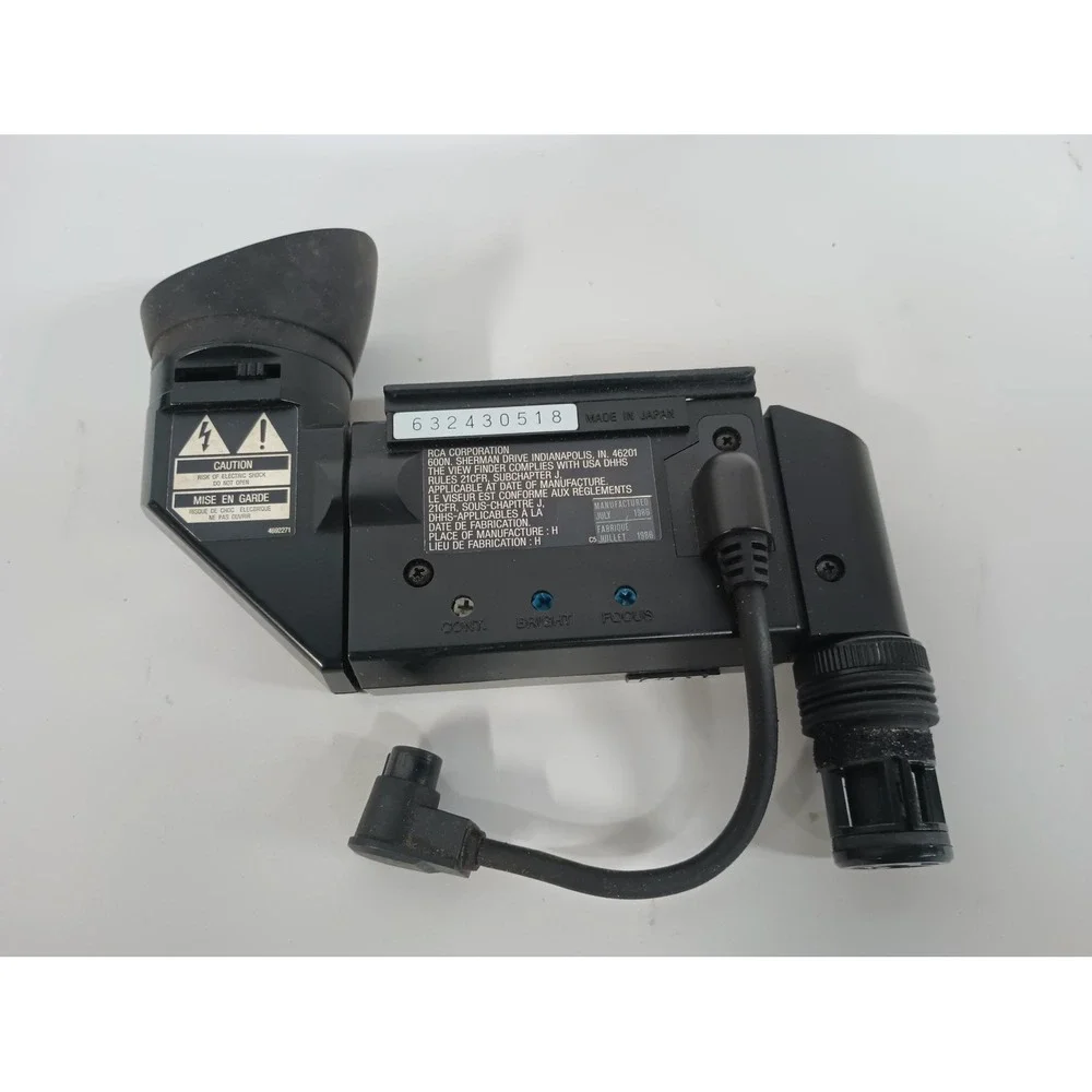 Vintage RCA CC300 VHS Camcorder Viewfinder OEM Japan made 1986 OEM original